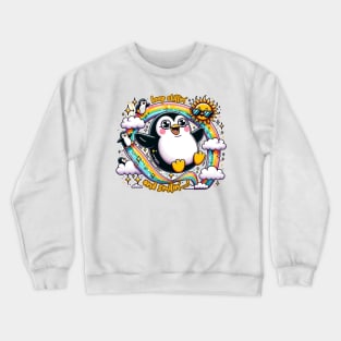 Penguin's Day Out: Embrace the Chill Vibes Crewneck Sweatshirt